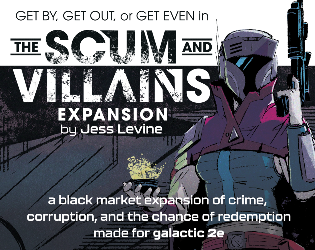 A promotional art about the scum & villains expansion
